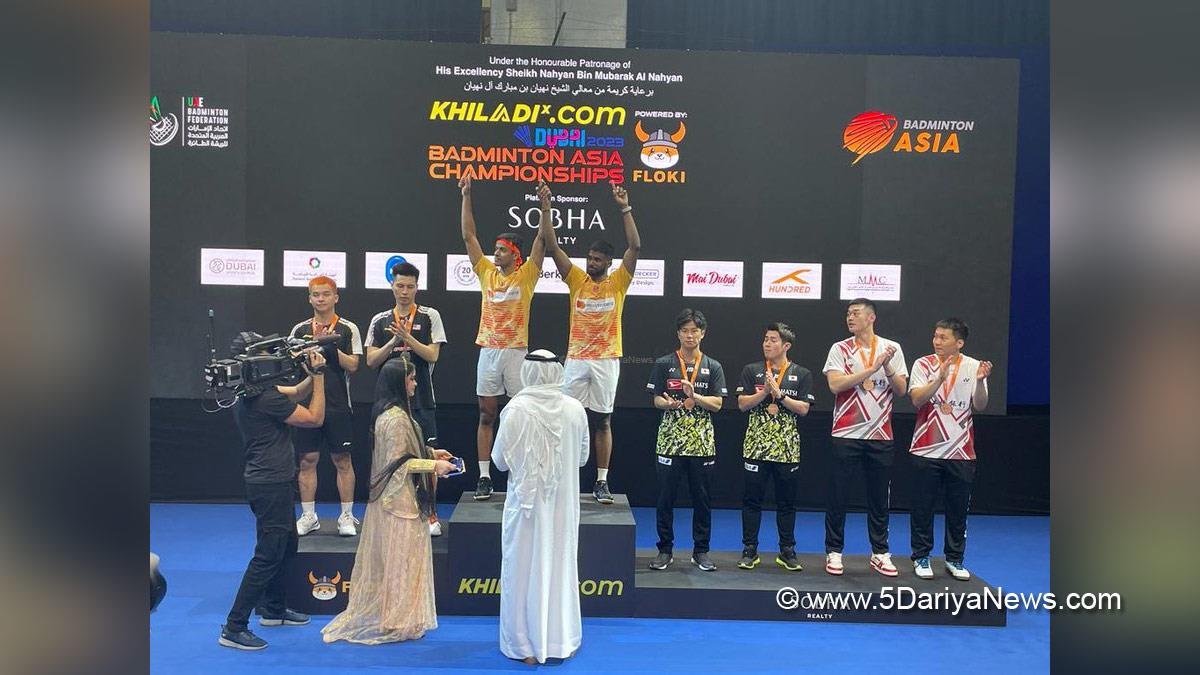 Sports News, Badminton, Asian Badminton Championship, Asian Badminton Championship Winner, Asian Badminton Championship 2023, Asian Badminton Championship Winner 2023, Satwiksairaj Rankireddy, Chirag Shetty, Satwiksairaj Rankireddy Chirag Shetty, Satwiksairaj Chirag, Satwiksairaj Chirag Asian Badminton Champion