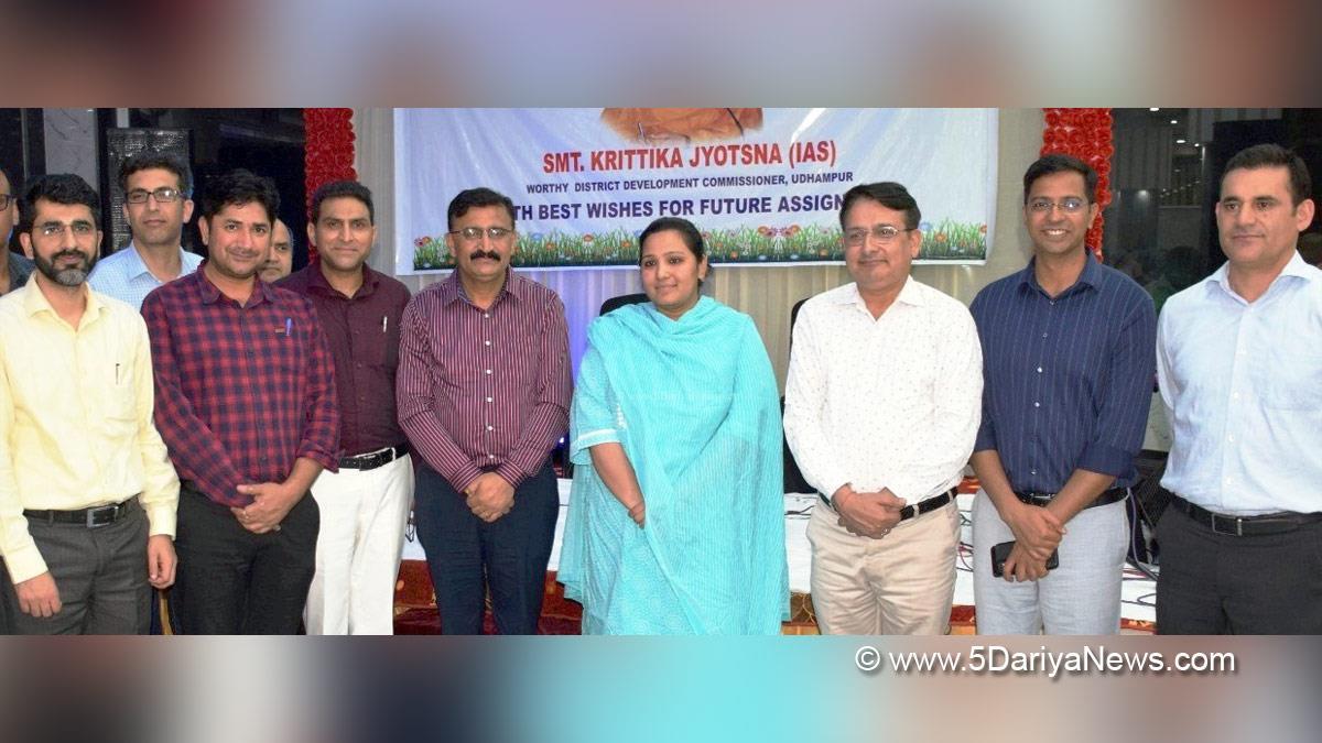 Udhampur, DDC Udhampur, District Development Commissioner Udhampur, Krittika Jyotsna, Kashmir, Jammu And Kashmir, Jammu & Kashmir, District Administration Udhampur