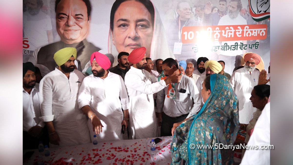 Karamjit Kaur Chaudhary, Vikramjit Singh Chaudhary, Congress, Punjab Congress, Amrinder Singh Raja Warring
