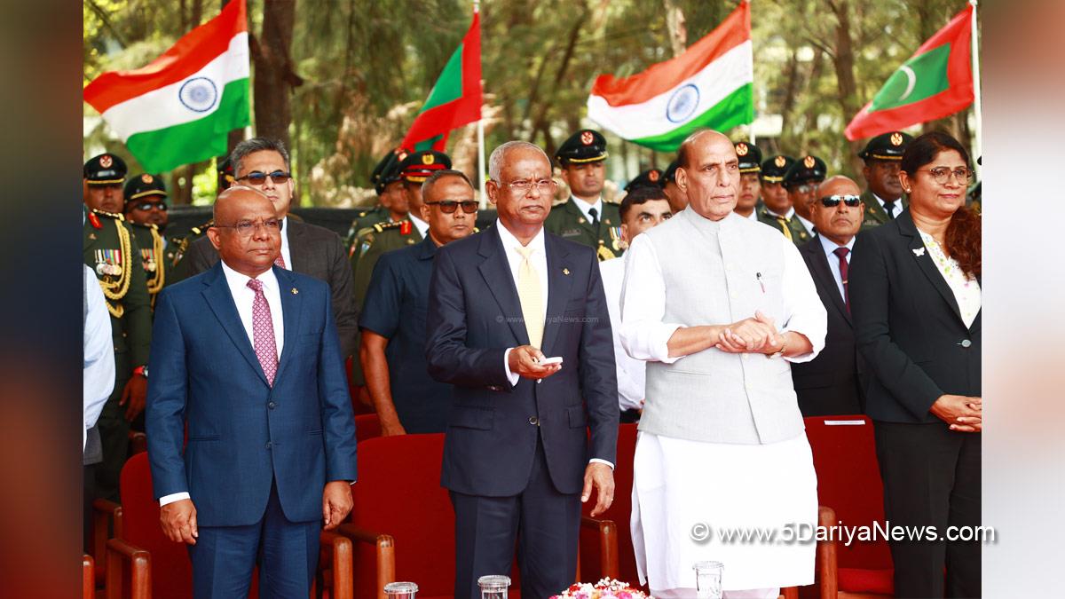Rajnath Singh, Union Defence Minister, Defence Minister of India, BJP, Bharatiya Janata Party, Maldives, Defence Minister Mariya Didi