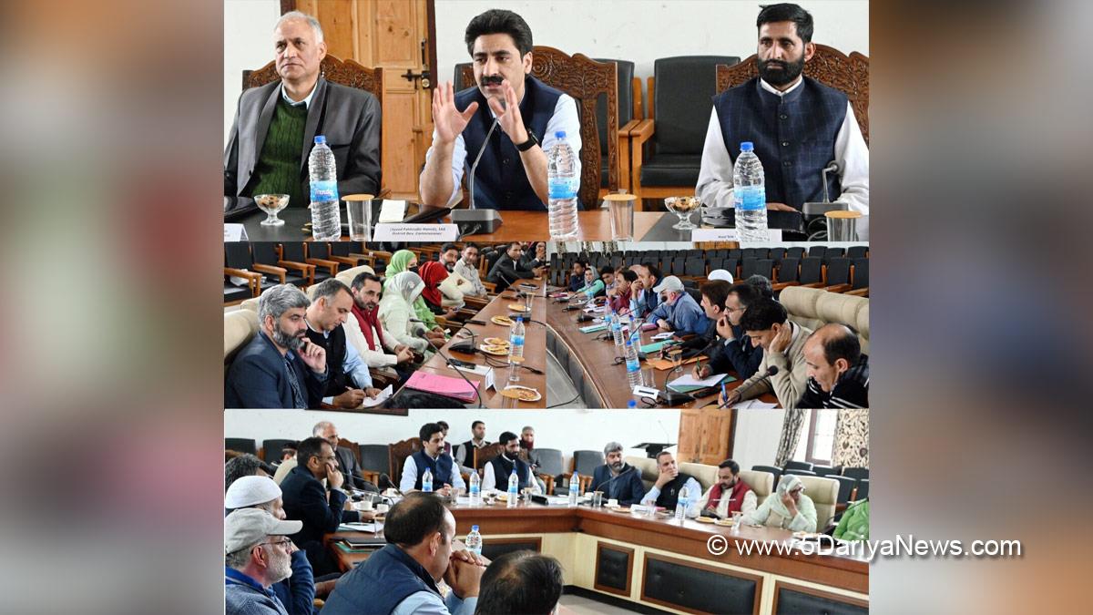 Anantnag, DDC Anantnag, Deputy Commissioner, Syeed Fakhrudin Hamid, S F Hamid, Kashmir, Jammu And Kashmir, Jammu & Kashmir, District Administration Anantnag