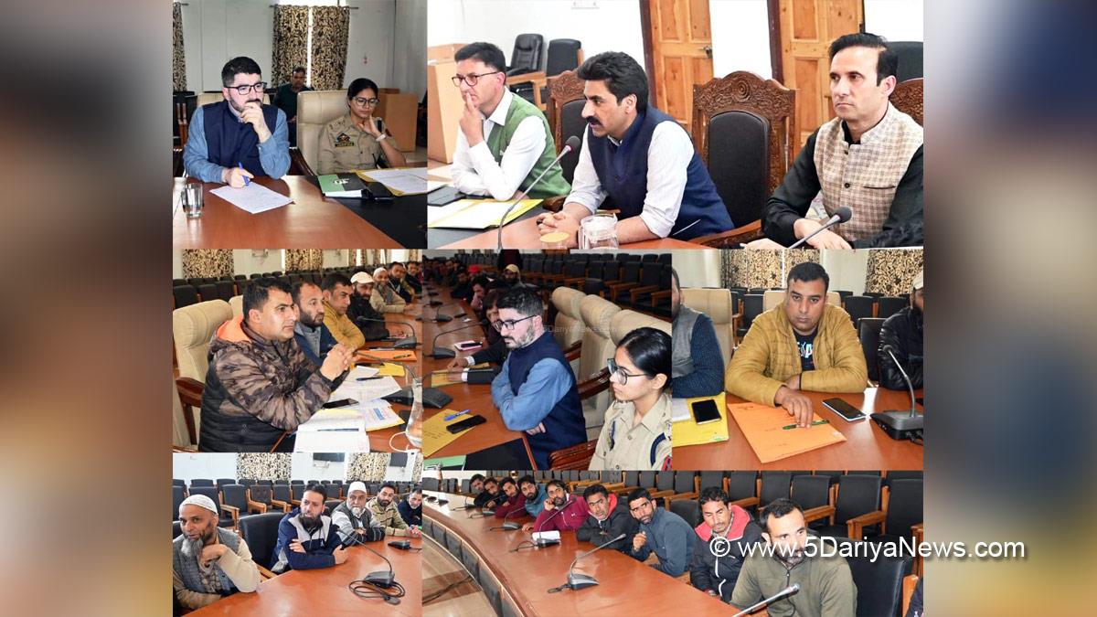 Anantnag, DDC Anantnag, Deputy Commissioner, Syeed Fakhrudin Hamid, S F Hamid, Kashmir, Jammu And Kashmir, Jammu & Kashmir, District Administration Anantnag