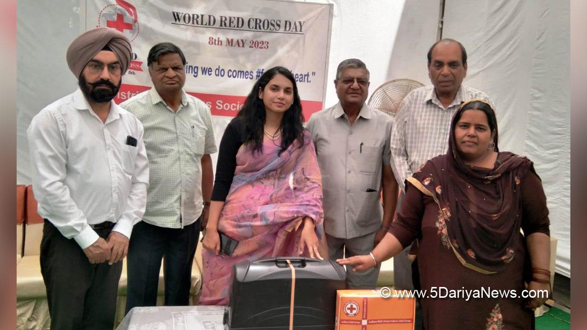 DC Patiala, Deputy Commissioner Patiala, Sakshi Sawhney, Patiala, World Red Cross Day