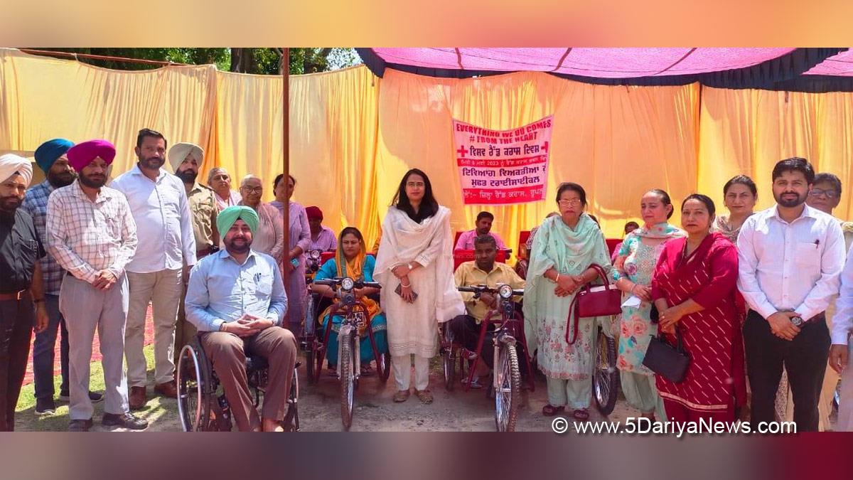 DC Ropar, Preeti Yadav, Deputy Commissioner Ropar, Rupnagar, Ropar, World Red Cross Day