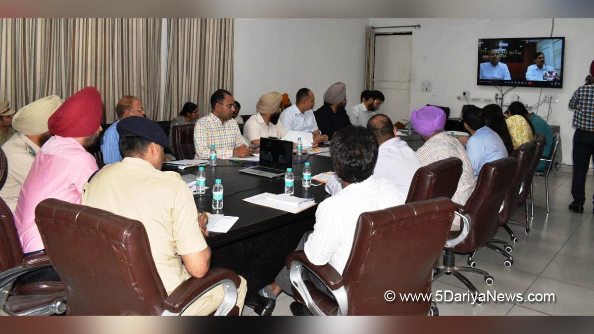 Election Commision Punjab, ECI, Chief Electoral Officer Punjab, Sibin C, DC Jalandhar, Jaspreet Singh, Jalandhar, Deputy Commissioner Jalandhar