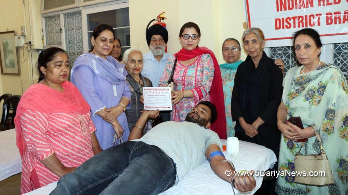 Blood camp, Blood Donation Camp, World Thalassaemia Day, District Red Cross Society, World Red Cross Day