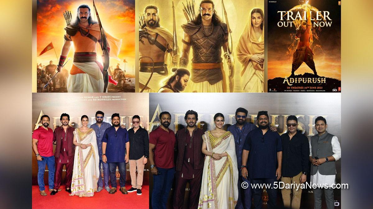Prabhas, Tollywood, Entertainment, Actor, Actress, Cinema, Movie, Telugu Films, Tollywood, Entertainment, Actor, Actress, Cinema, Movie, Telugu Films,  Adipurush, Devdatta Nage, Kriti Sanon, Saif Ali Khan