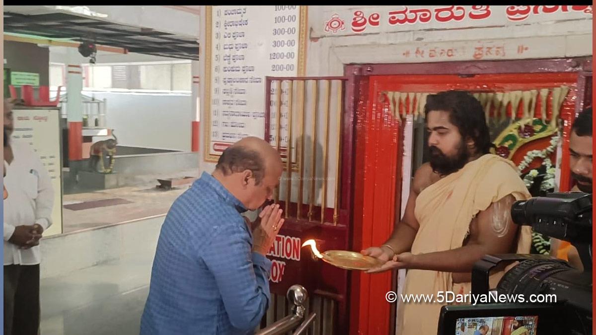 Basavaraj Bommai, BJP, Bharatiya Janata Party, Karnataka, Bengaluru, Hanuman Temple, Basavaraj Bommai Hanuman Temple