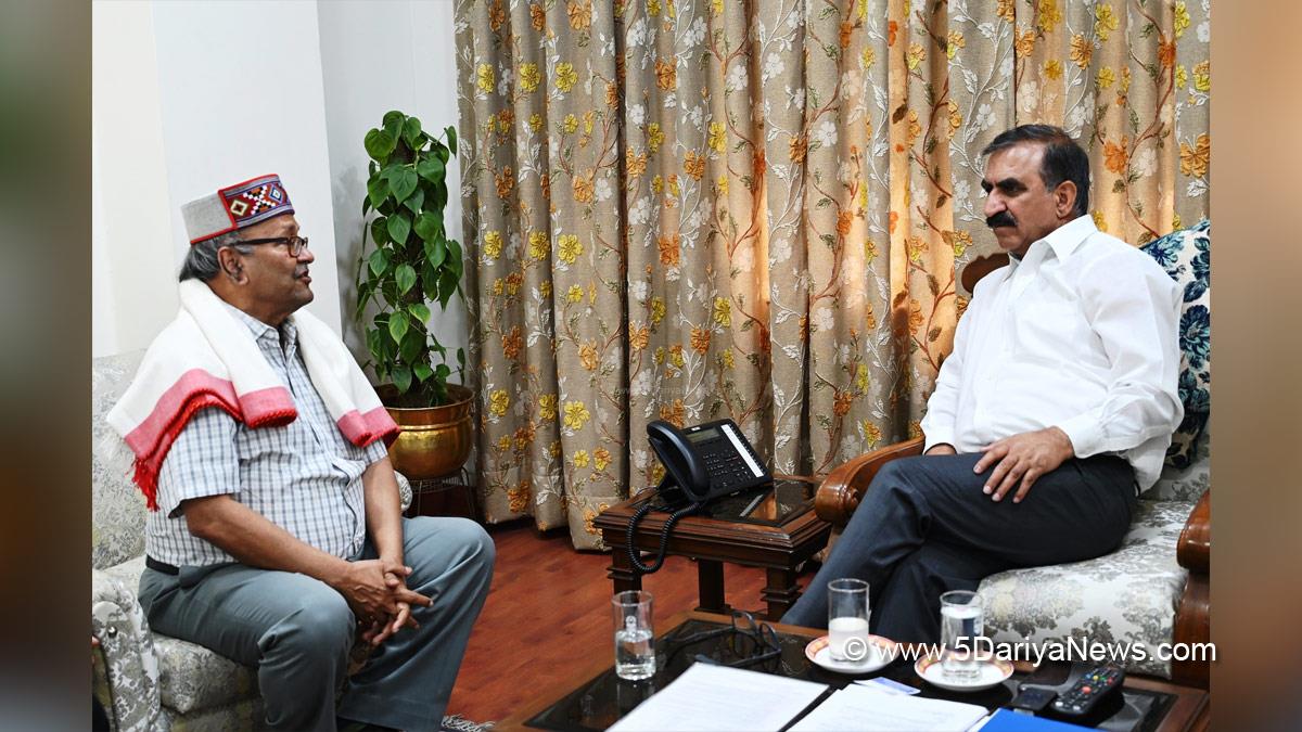 Sukhvinder Singh Sukhu, Himachal Pradesh, Himachal, Congress, Indian National Congress, Himachal Congress, Shimla, Chief Minister of Himachal Pradesh