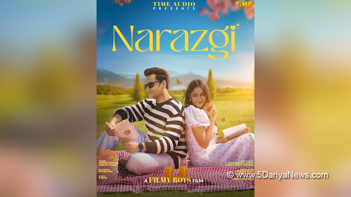 Time Audio, Narazgi, Ritika Rai, Ashish Sehgal, Harjot Kaur, Music, Entertainment, Mumbai, Singer, Song, Mumbai News