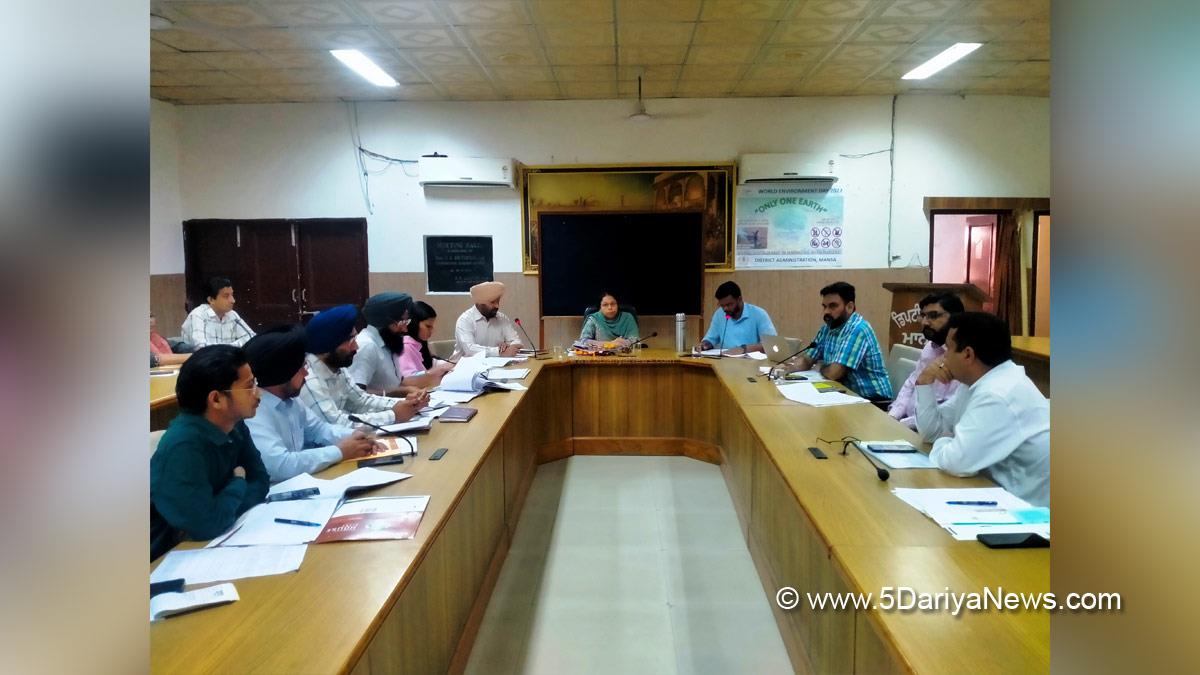 DC Mansa, Deputy Commissioner Mansa, Baldeep Kaur
