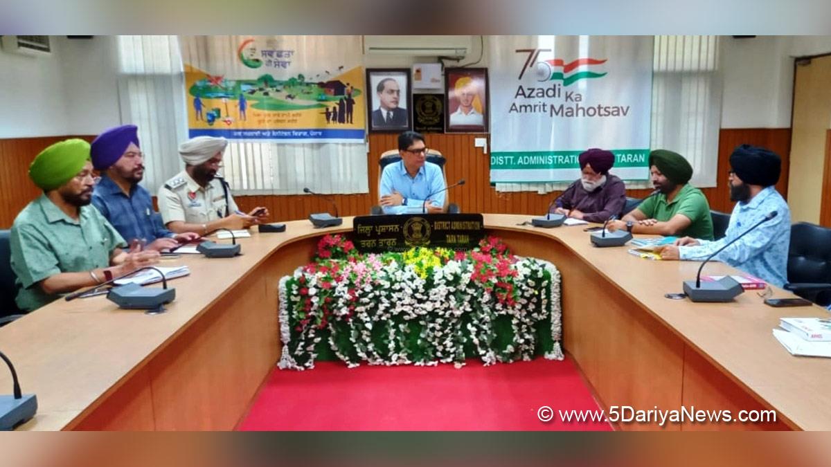 DC Tarntaran, Rishipal Singh, Tarntaran, Deputy Commissioner Tarntaran
