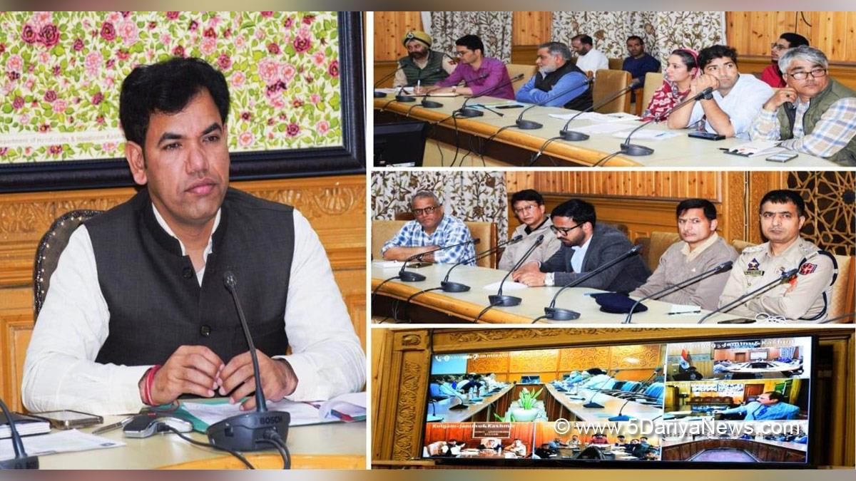 Srinagar, DDC Kashmir, Vijay Kumar Bidhuri, Divisional Commissioner Kashmir, Jammu, Kashmir, Jammu And Kashmir, Jammu & Kashmir, District Administration Srinagar