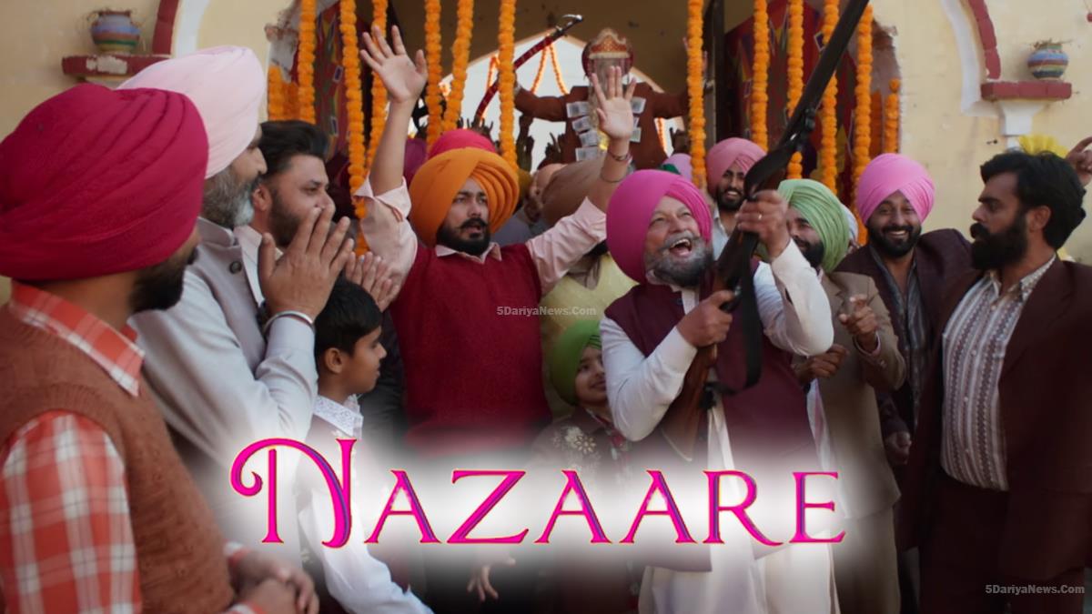 Music, Nazaare, Nazaare Kulwinder Billa, Nazaare Song, Nazaare Godday Godday Chaa, Nazaare Song Godday Godday Chaa, Kulwinder Billa, Godday Godday Chaa, Vijay Kumar Arora, Gitaz Bindrakhia, Tania, Sonam Bajwa, Amrit Amby, Gitaj Bindrakhia, Jagdeep Sidhu, Nirmal Rishi, Godday Godday Chaa Release Date, Godday Godday Chaa Cast, Godday Godday Chaa Movie, Godday Godday Chaa Movie Release Date