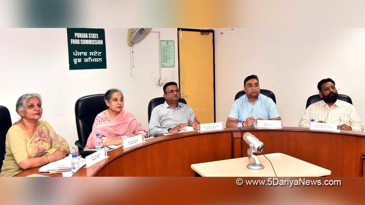 Punjan Admin, D.P. Reddy, Punjab State Food Commission, NFSA