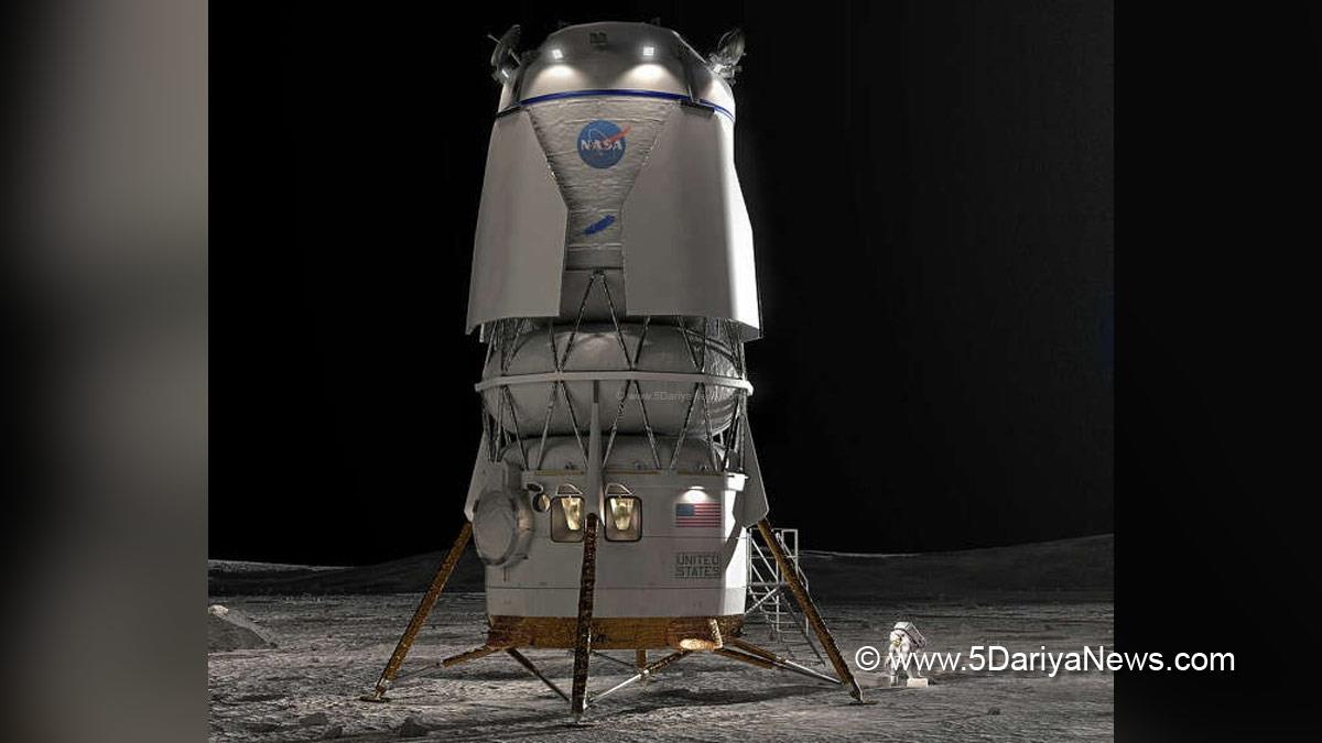 NASA, National Aeronautics and Space Administration, Washington, Bezos Blue Origin, NASA Astronaut Moon Lander Contract
