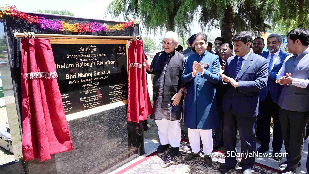 Manoj Sinha, Lieutenant Governor J&K, Raj Bhavan, Jammu, Srinagar, Kashmir, Jammu And Kashmir, Jammu & Kashmir, Arun Kumar Mehta, Dr. Arun Kumar Mehta, Junaid Azim Mattu