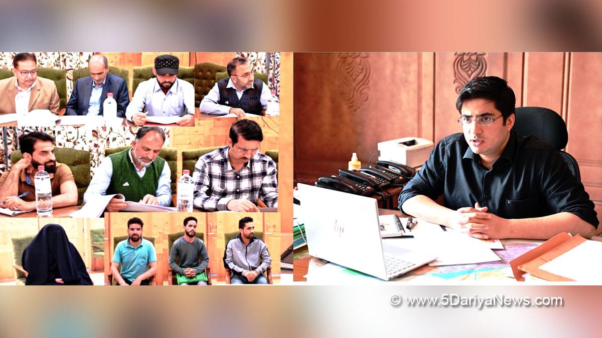 Shopian, DDC Shopian, District Development Commissioner Shopian, Faz Lul Haseeb, Faz-Lul Haseeb, Kashmir, Jammu And Kashmir, Jammu & Kashmir, District Administration Shopian, District Level Task Force Committee, DLTFC, Jammu & Kashmir Rural Employment Generation programme, JKREGP