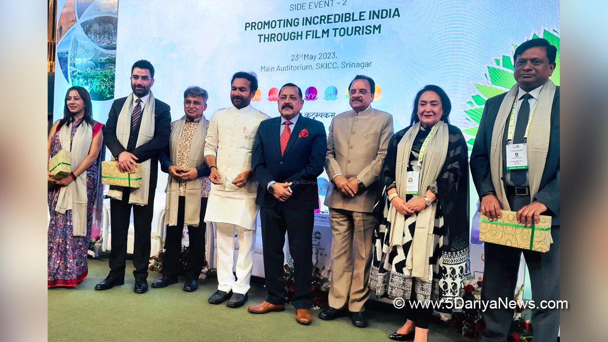 Gangapuram Kishan Reddy, G. Kishan Reddy, Dr Jitendra Singh, Dr. Jitendra Singh, Bharatiya Janata Party, BJP, Jammu, Kashmir, Jammu And Kashmir, Jammu & Kashmir, 3rd Tourism Working Group Meeting
