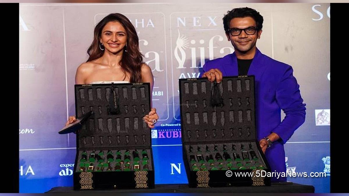 Bollywood, Entertainment, Mumbai, Actor, Actress, Cinema, Hindi Films, Movie, Mumbai News, Heroine, Rakul Preet Singh, Rajkummar Rao, IIFA 2023, IIFA 2023 Invitation Box