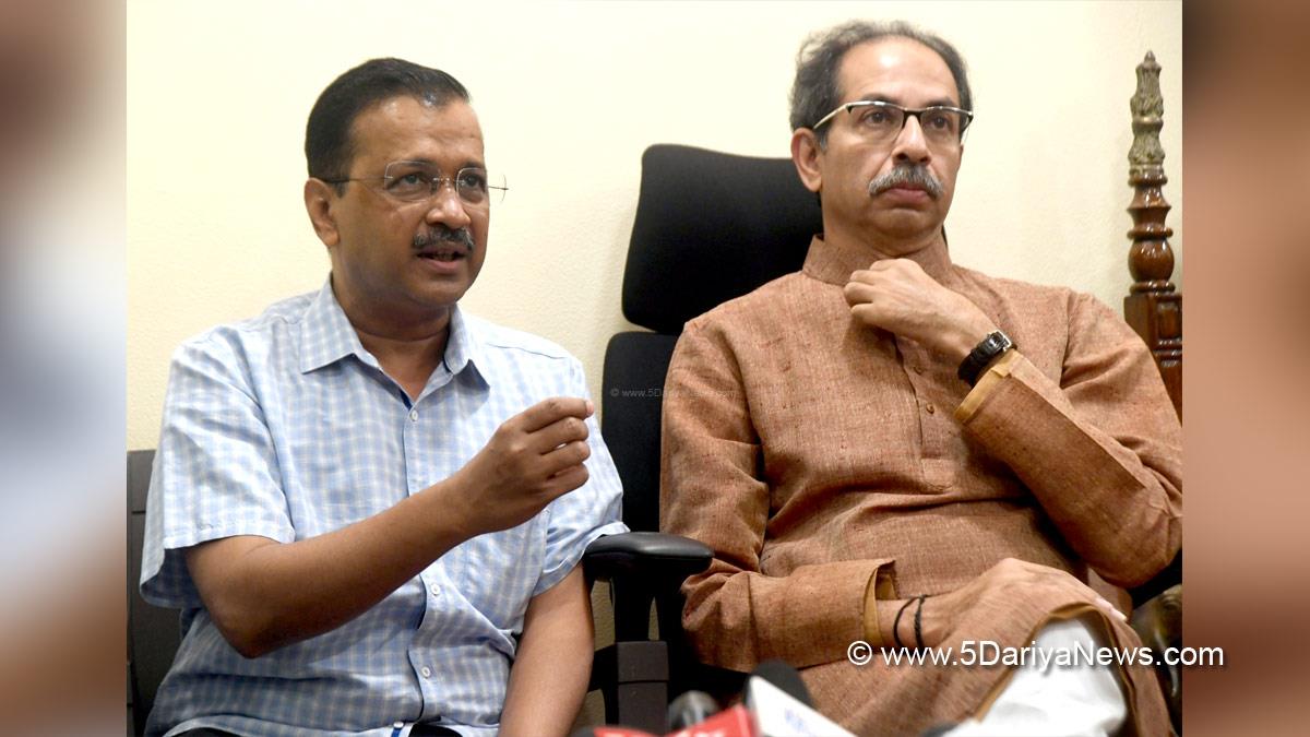 Arvind Kejriwal, AAP, Aam Aadmi Party, Uddhav Thackeray, Maharashtra Chief Minister, Chief Minister of Maharashtra, Shiv Sena