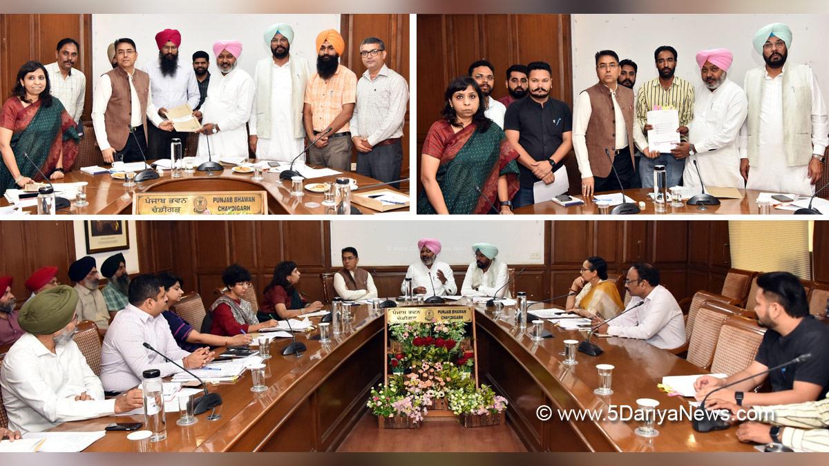 Harpal Singh Cheema, AAP, Aam Aadmi Party, Aam Aadmi Party Punjab, AAP Punjab, Government of Punjab, Punjab Government, Aman Arora, Kuldeep Singh Dhaliwal