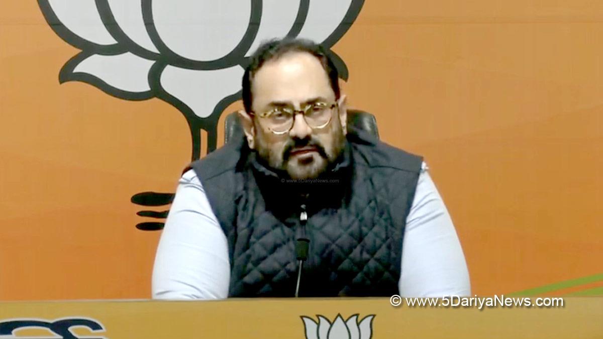 Rajeev Chandrasekhar, BJP, Bharatiya Janata Party