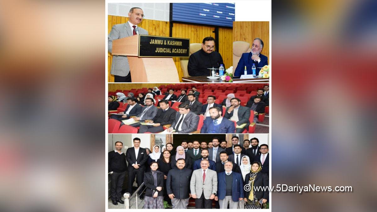 J&K Judicial Academy, Judiciary, N. Kotiswar Singh, Jammu And Kashmir, Jammu & Kashmir, Srinagar
