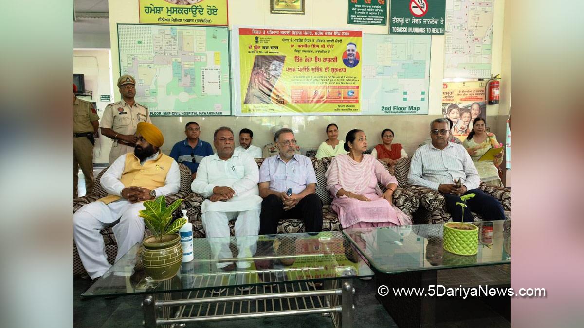 Dr. Balbir Singh, Patiala, AAP, Aam Aadmi Party, Aam Aadmi Party Punjab, AAP Punjab, Government of Punjab, Punjab Government, S.B.S. Nagar, Nawanshahr, Shaheed Bhagat Singh Nagar, Dr. Adarshpal Kaur