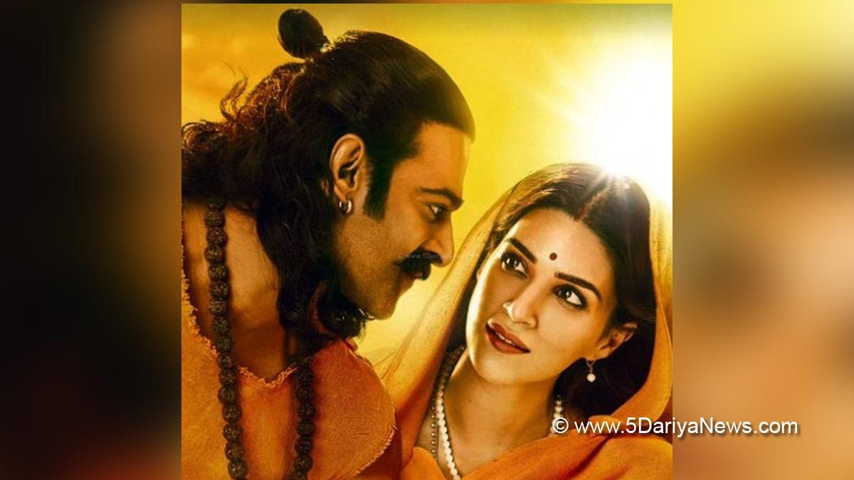 Prabhas, Kriti Sanon, Tollywood, Entertainment, Actor, Actress, Cinema, Movie, Telugu Films, Adipurush, Jai Shri Ram, RamSiyaRam