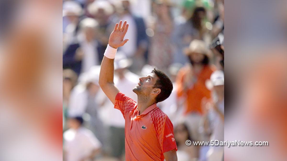 Sports News, Tennis, Tennis Player, French Open, Novak Djokovic