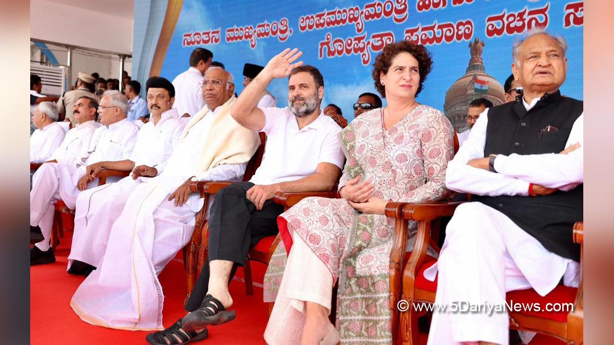 Mallikarjun Kharge, Indian National Congress, Congress, All India Congress Committee, Rahul Gandhi, Ashok Gehlot, Sachin Pilot, Priyanka Gandhi, Priyanka Gandhi Vadra