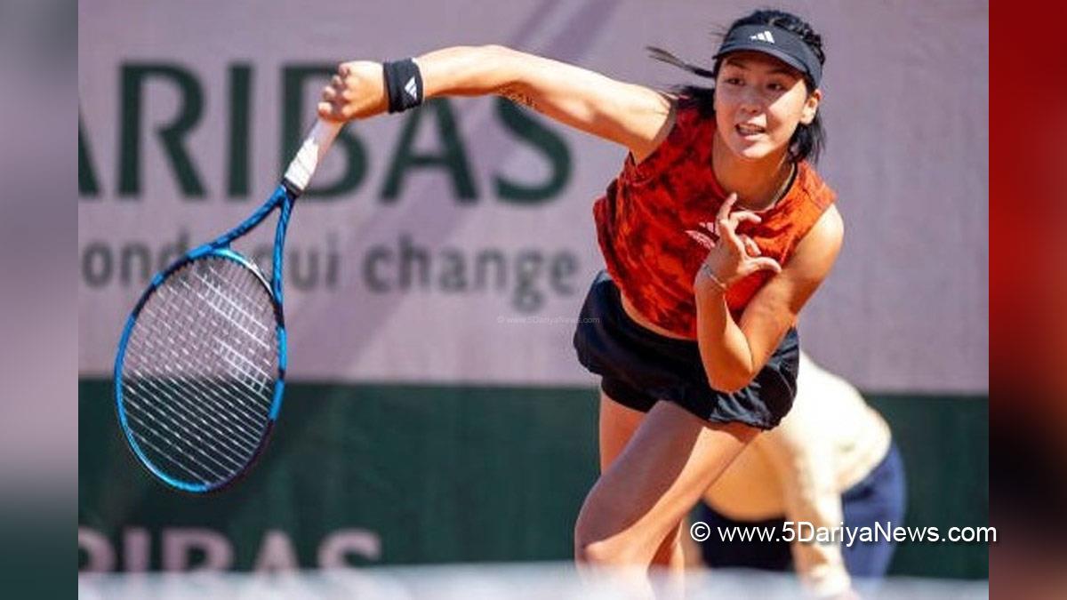 Sports News, Tennis, Tennis Player, Wang Xinyu, China, French Open, Paris, Marie Bouzkova