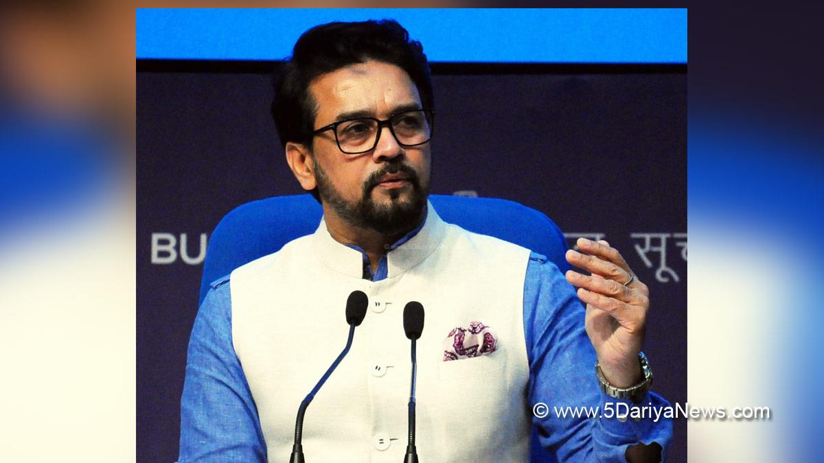 Anurag Thakur, Anurag Singh Thakur, BJP, Bharatiya Janata Party, Minister of Information and Broadcasting