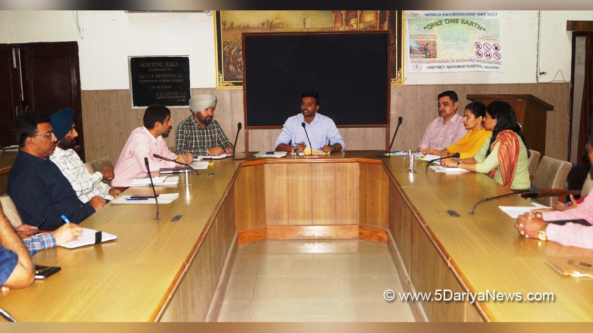 DC Mansa, Deputy Commissioner Mansa, T. Benith