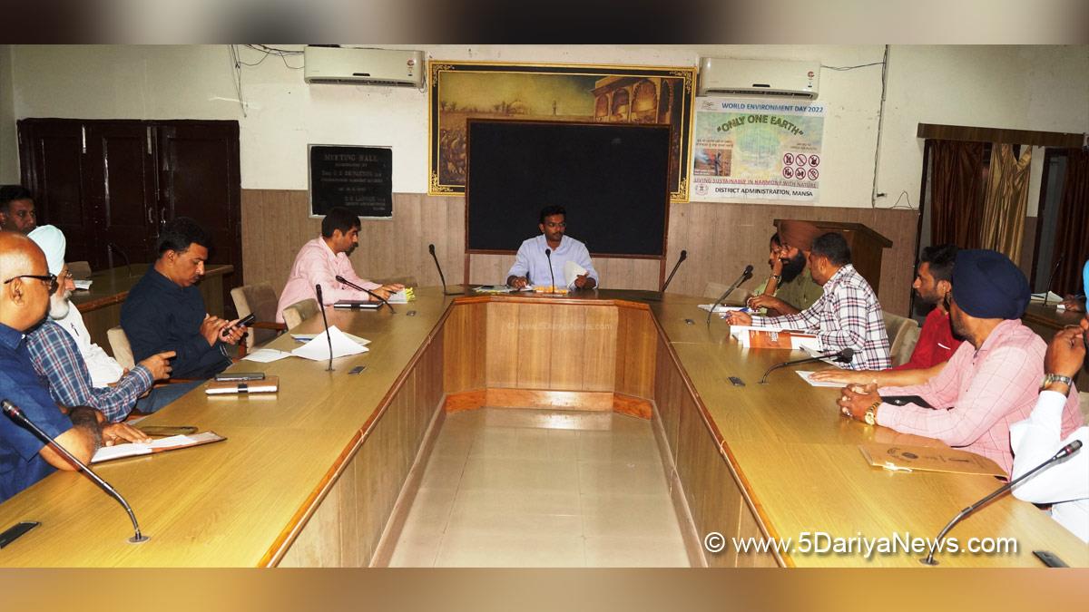 DC Mansa, Deputy Commissioner Mansa, T. Benith