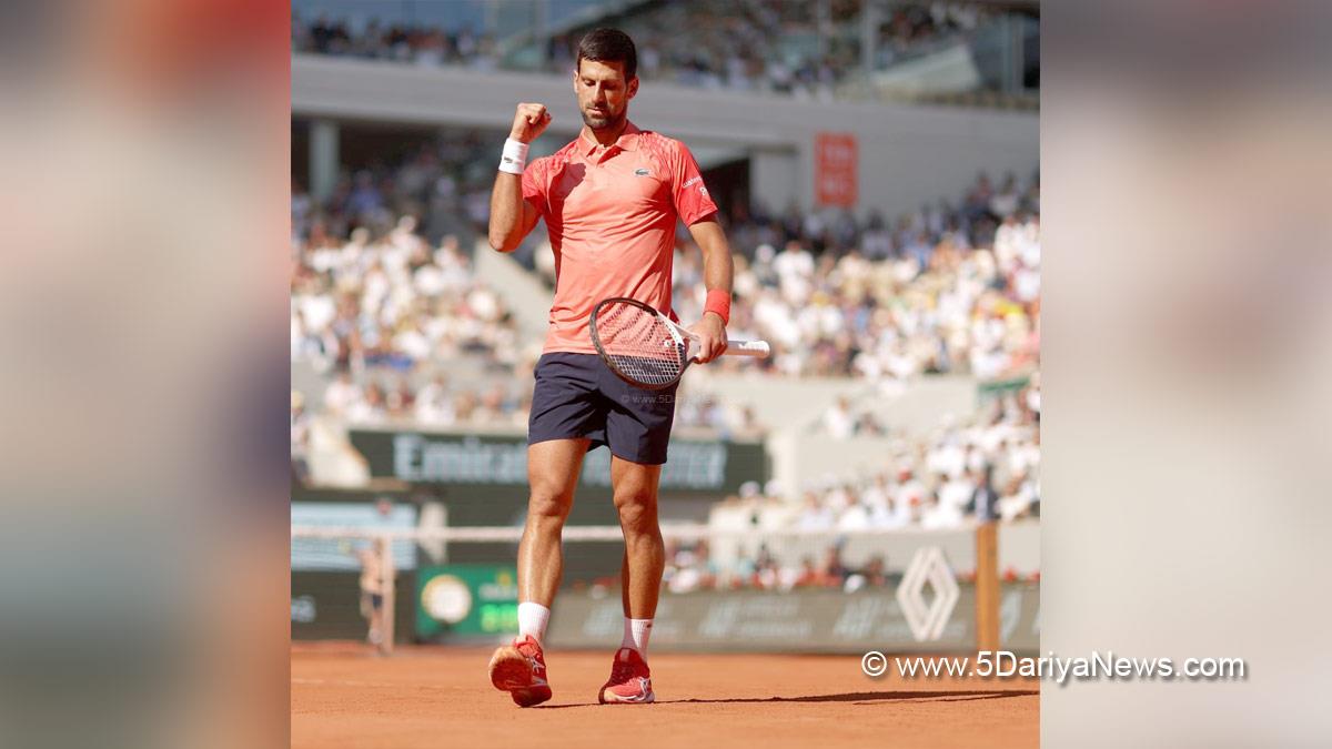 Sports News, Tennis, Tennis Player, Novak Djokovic, French Open, Paris