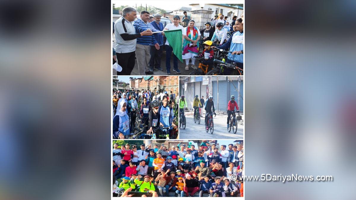 Srinagar, Abid Hussain, Kashmir, Jammu And Kashmir, Jammu & Kashmir, World Bicycle Day, Cycle for Health