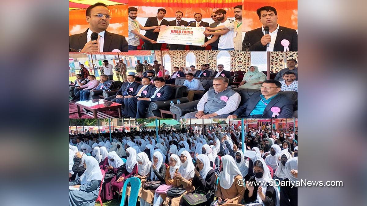 Kupwara, Deputy Commissioner Kupwara, Doifode Sagar Dattatray, Kashmir, Jammu And Kashmir, Jammu & Kashmir, District Administration Kupwara, Mega Education Festival 2023