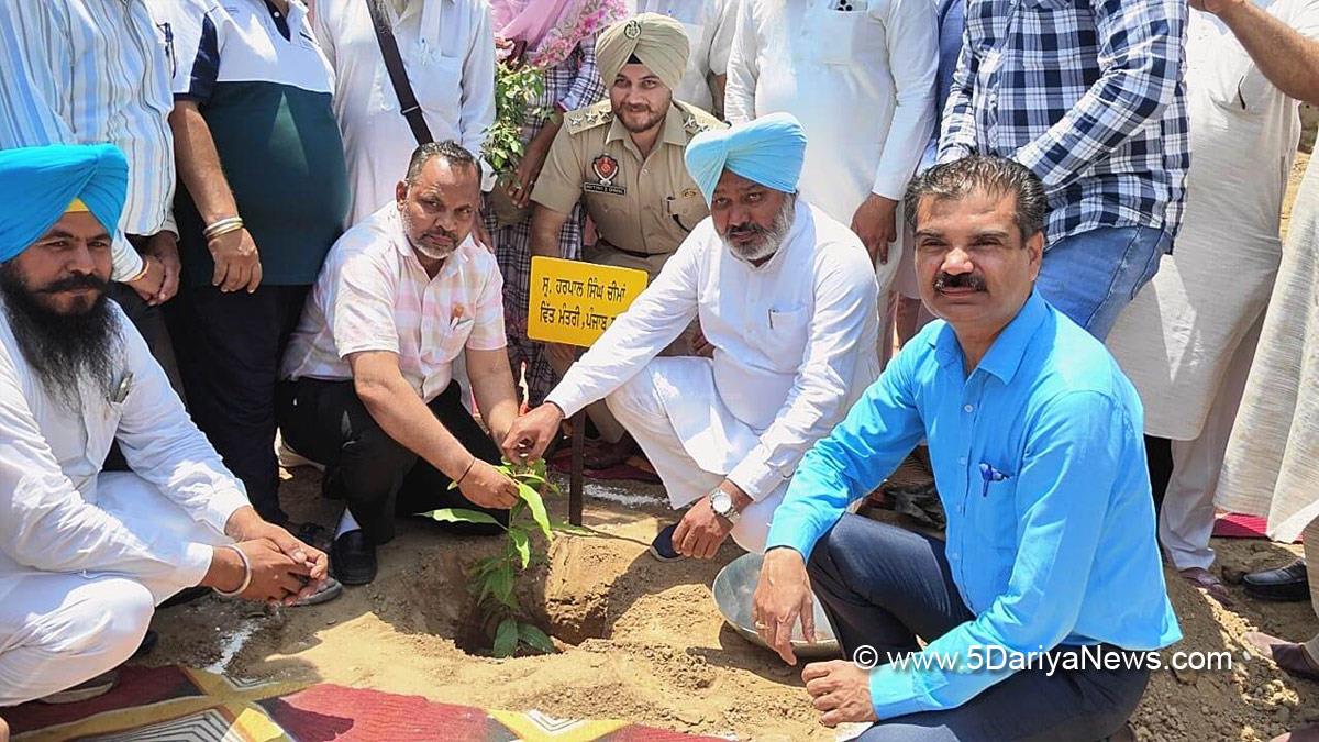Harpal Singh Cheema, AAP, Aam Aadmi Party, Aam Aadmi Party Punjab, AAP Punjab, Government of Punjab, Punjab Government, World Environment Day