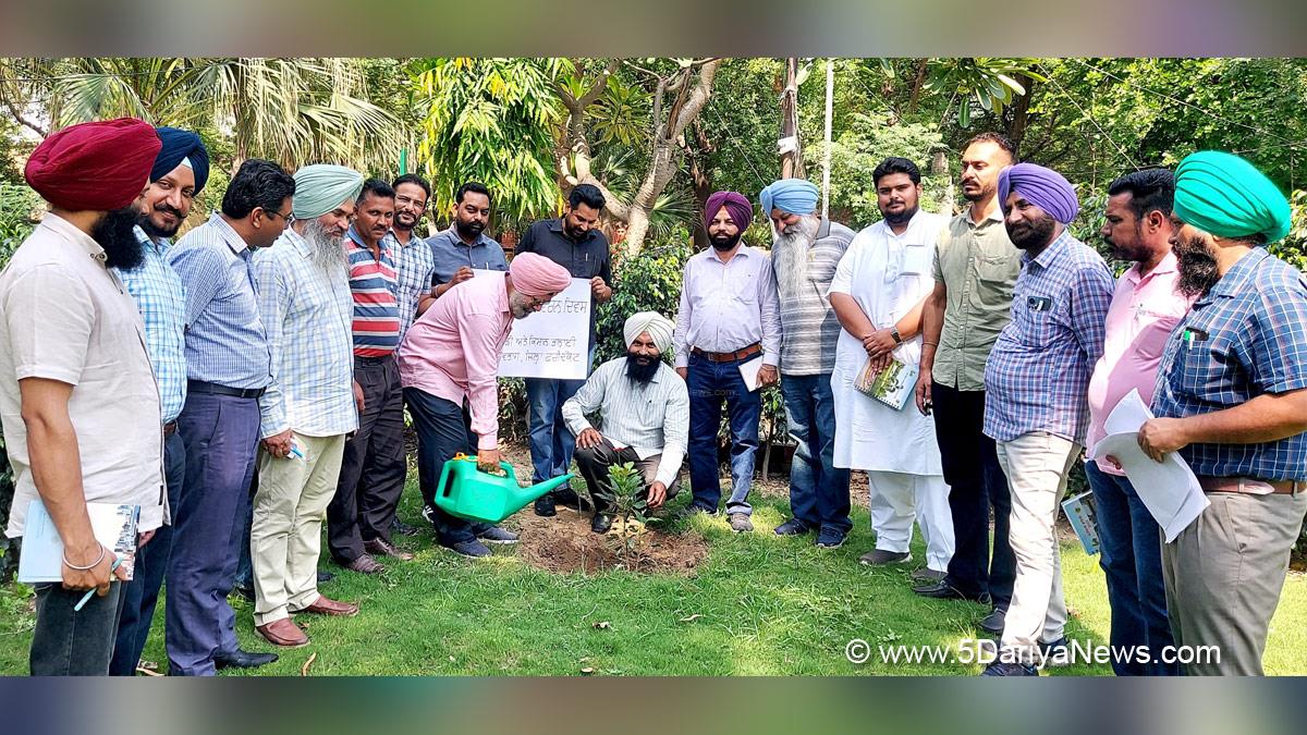 Dr. Karanjit Singh Gill, Chief Agriculture Officer Faridkot , Faridkot, World Environment Day