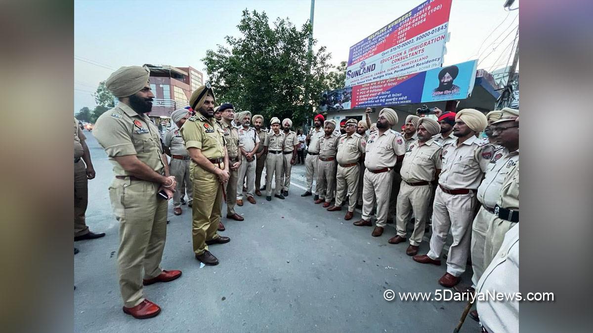 Punjab Police , Police , IG Gurpreet Singh Bhullar , Rupnagar, Rupnagar Police