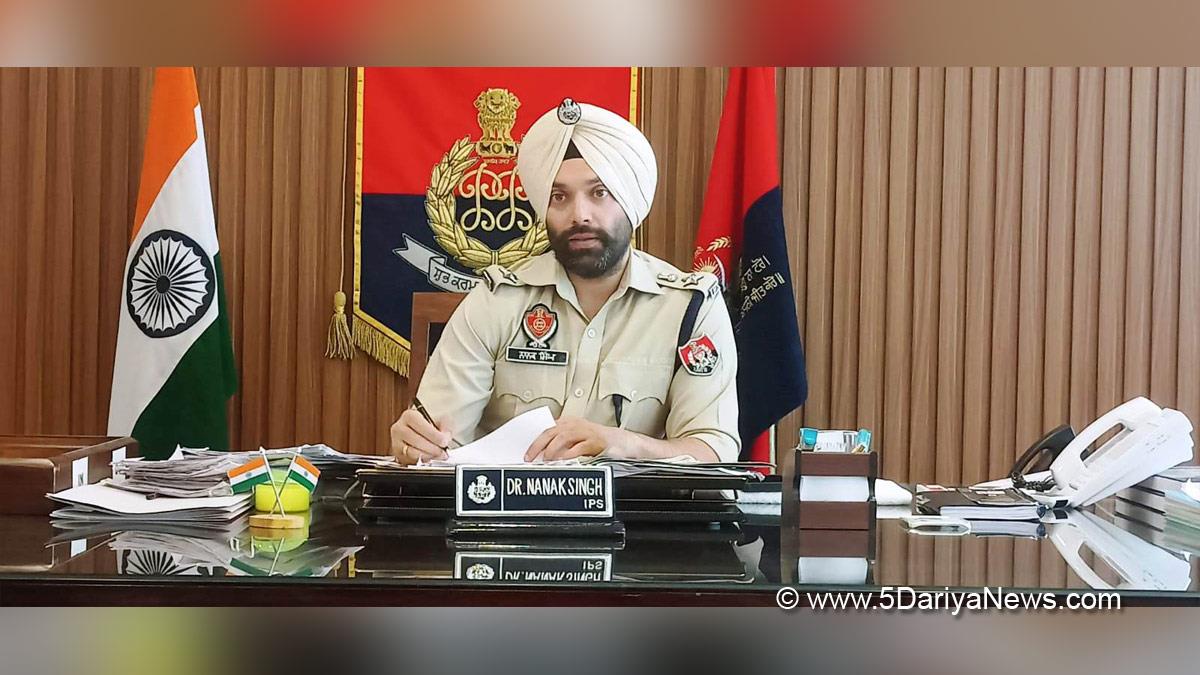 Punjab Admin, Dr. Nanak Singh, SSP Mansa,  Punjab Police, Police, Mansa