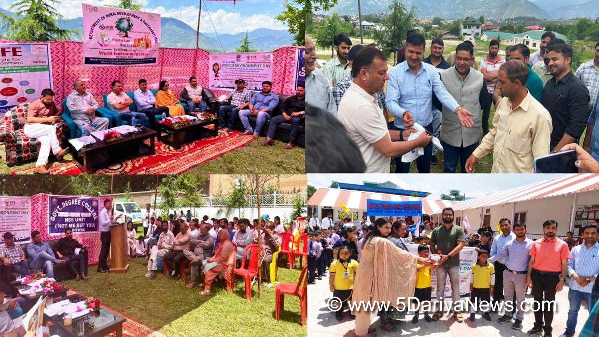 Kishtwar, Sham Lal, Kashmir, Jammu And Kashmir, Jammu & Kashmir, World Environment Day 2023
