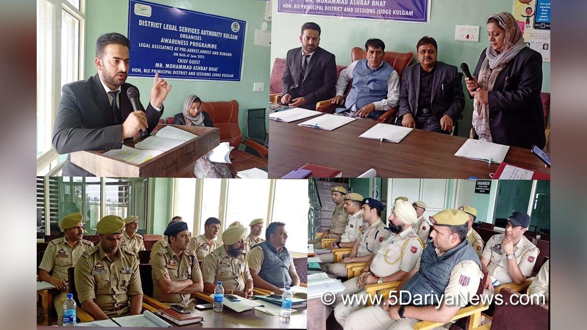 Kulgam, Mohammad Ashraf Bhat, Kashmir, Jammu And Kashmir, Jammu & Kashmir, District Legal Services Authority, DLSA, Kulgam