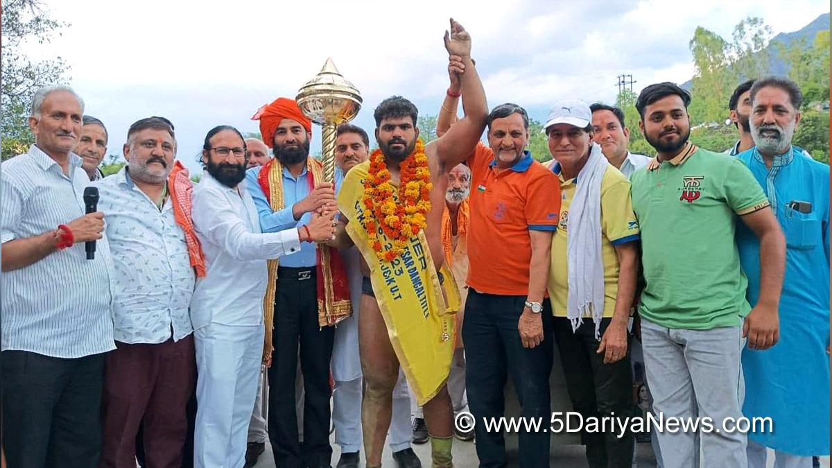 Katra, Jammu, Kashmir, Jammu And Kashmir, Jammu & Kashmir, 58th Aghar Jitoo Kesari Dangal, Wrestler Sumit Gujjar