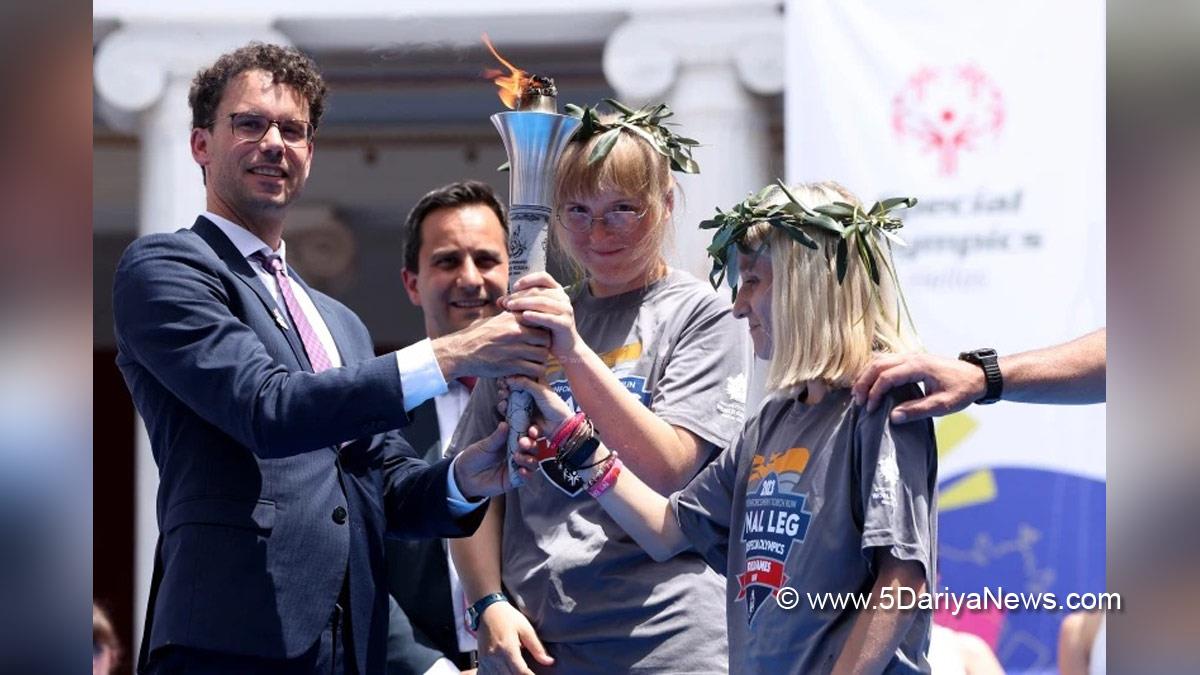 Sports News, Flame Berlin 2023 Special Olympics World Games, Athens, Greece