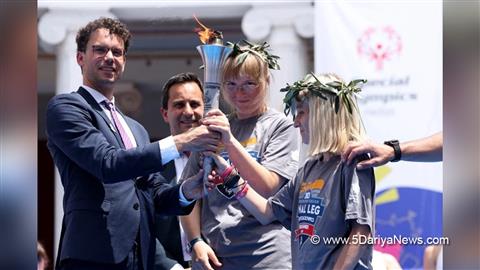 Sports News, Flame Berlin 2023 Special Olympics World Games, Athens, Greece