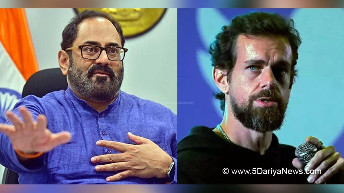 Rajeev Chandrasekhar, BJP, Bharatiya Janata Party, Union Minister of State for Electronics and IT, Rajeev Chandrasekhar, Twitter CEO Jack Dorsey
