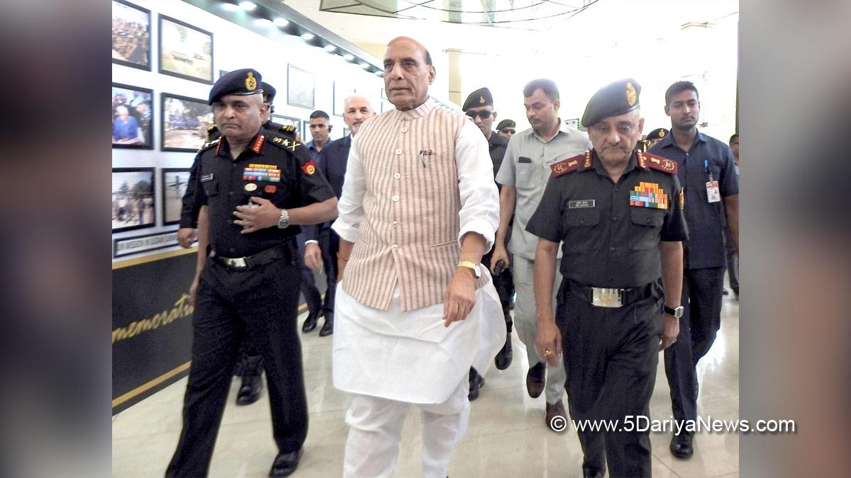 Rajnath Singh, Union Defence Minister, Defence Minister of India, BJP, Bharatiya Janata Party, UNSC, Army Staff General Manoj Pande, MONUSCO